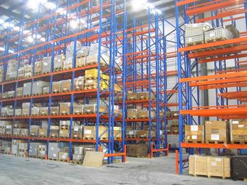 pálete industrial dos sistemas do racking do período longo ajustável para a armazenagem da carga das lojas