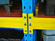 Multi racking resistente nivelado azul/alaranjado da pálete com aço de laminação
