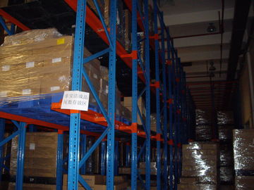 ambo dobro do acesso do lado - movimentação profunda no racking da pálete para o armazenamento industrial