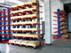 Cremalheiras industriais do armazenamento do modilhão do braço de 1.2m, sistema do racking do armazenamento