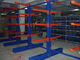 Cremalheiras modulares do armazenamento do modilhão do armazém 12m, shelving longo personalizado do período