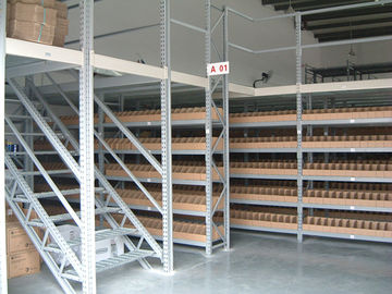 Sistema médio do racking do mezanino de cremalheiras da prateleira do dever para a indústria das peças de automóvel