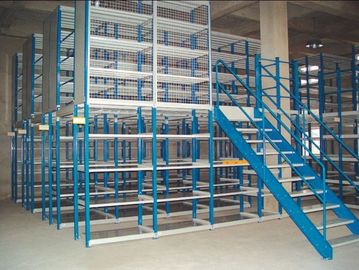 O sistema médio do racking do mezanino de cremalheiras da prateleira do peso com protege o fio