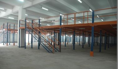 Plataforma de aço industrial do assoalho de mezanino do armazenamento do dever médio para eletrônico