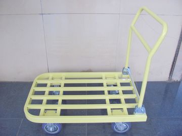 equipamentos dobráveis do armazém do trole do tubo de aço para o supermercado, fábrica