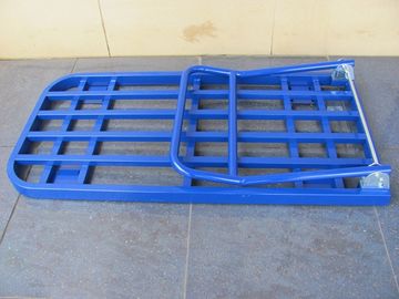 Equipamentos industriais do trole dobrável do tubo do metal de 1200 x de 600mm com a pintura do pó terminada